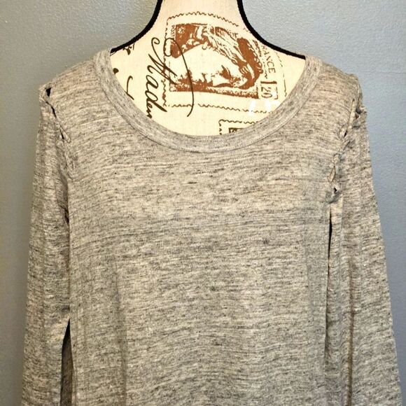 Chaser, gray long sleeved shirt. NWT, Size M - Picture 1 of 4